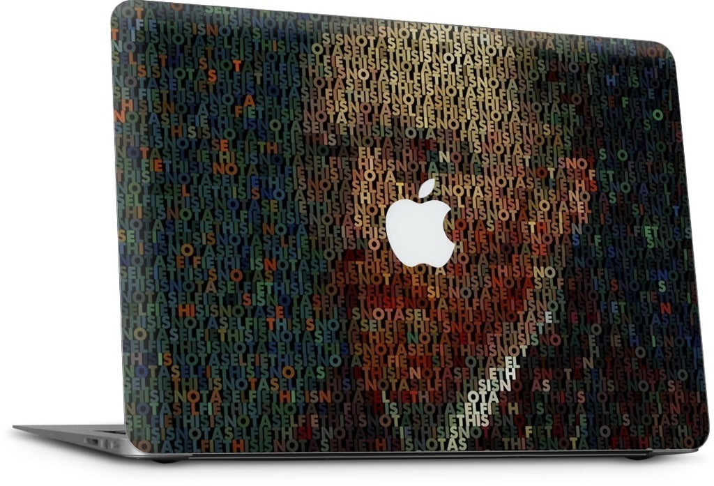 This Is Not A Selfie II MacBook Skin