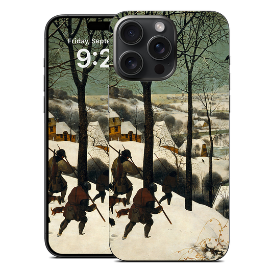 Hunters in the Snow iPhone Skin