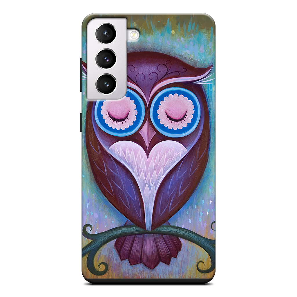 Sleepy Owl Samsung Case