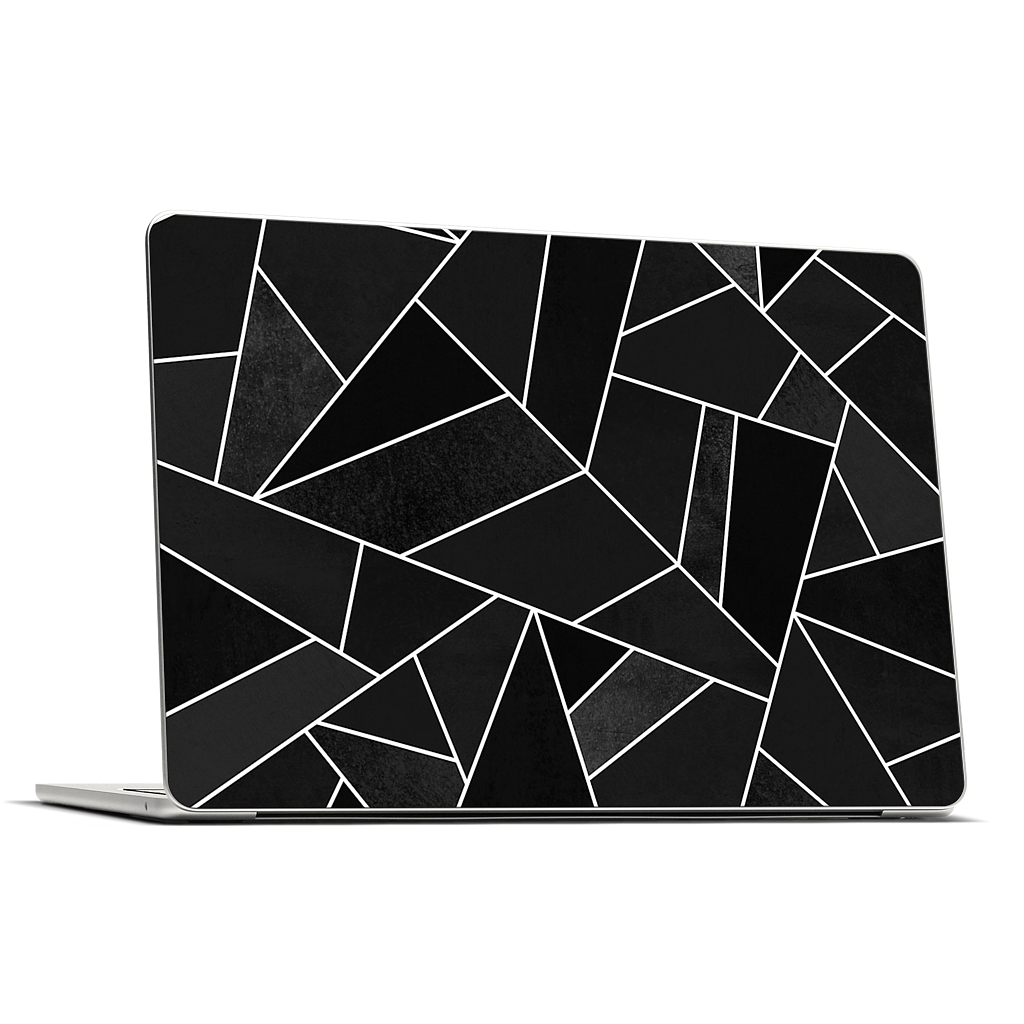 Black Stone MacBook Skin