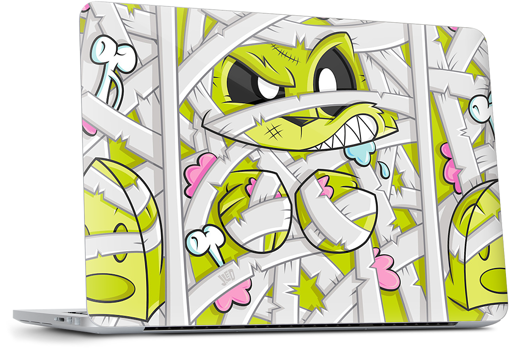Mummy Bunny MacBook Skin