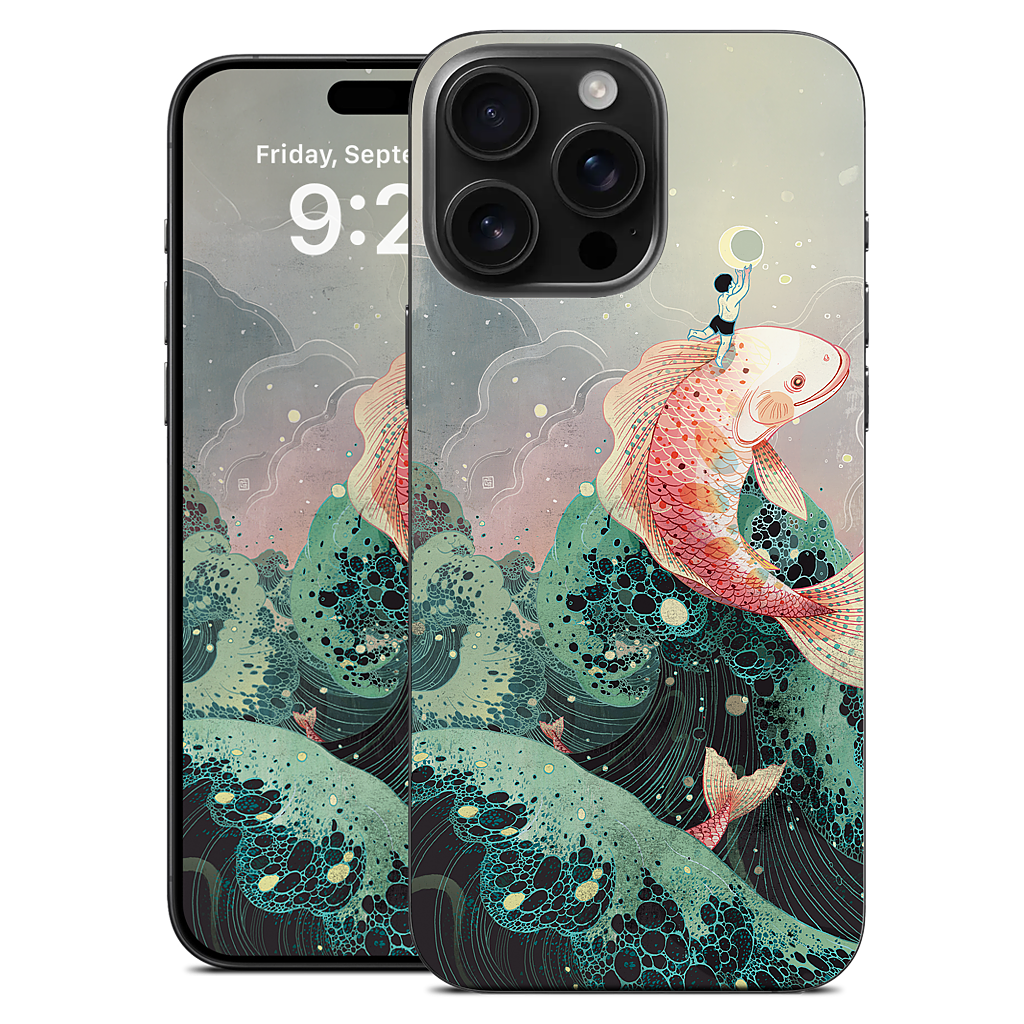 Mooncatcher iPhone Skin
