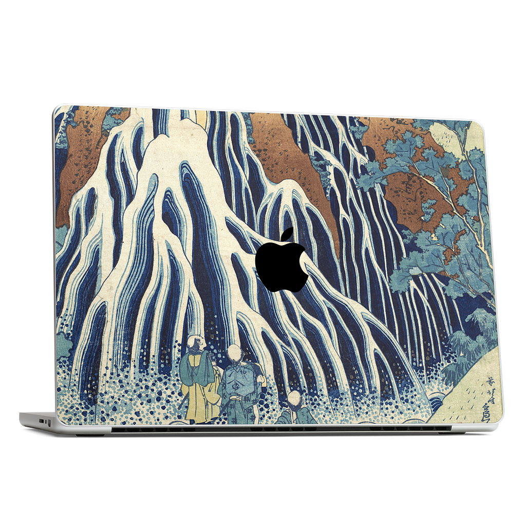 The Kirifuri Waterfall at Mt. Kurokami MacBook Skin