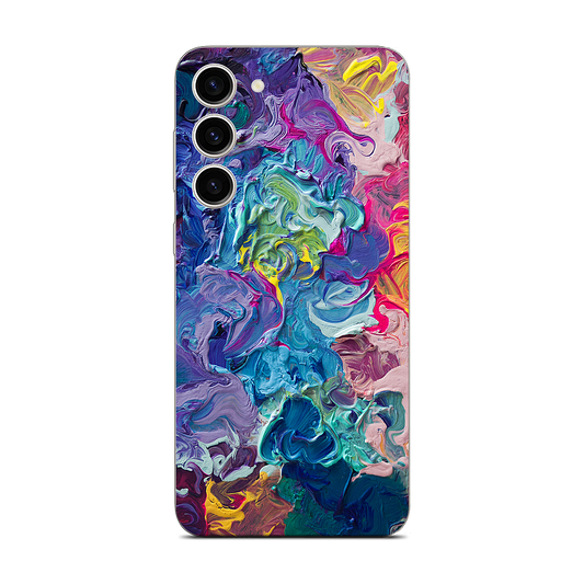 Rainbow Flow Abstract Samsung Skin