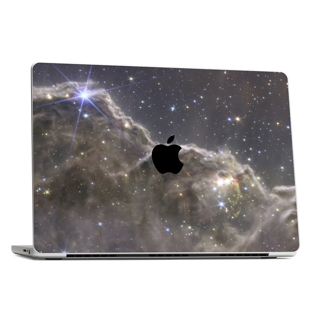 Cosmic Cliffs of Carina (MIRI and NIRCam Image) MacBook Skin
