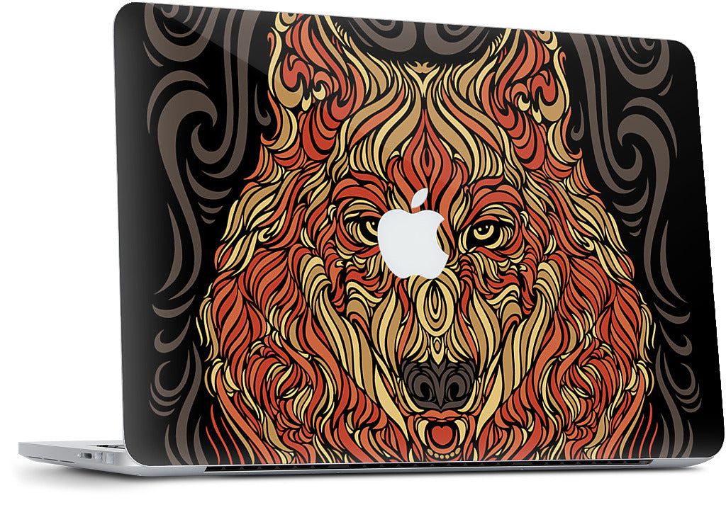 The Lone Wolf MacBook Skin