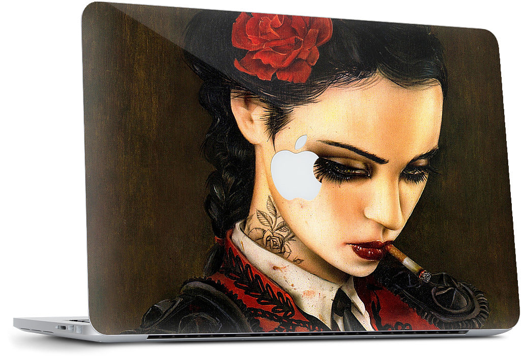 Bull Fight Her MacBook Skin