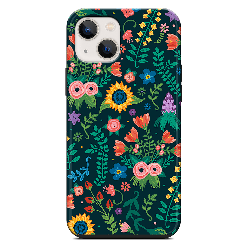 Floral Heart iPhone Case