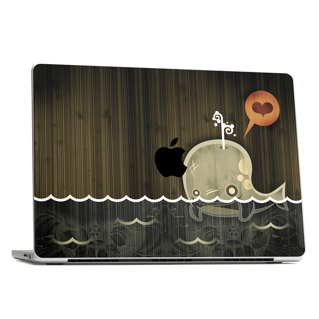 The Enamored Whale MacBook Skin