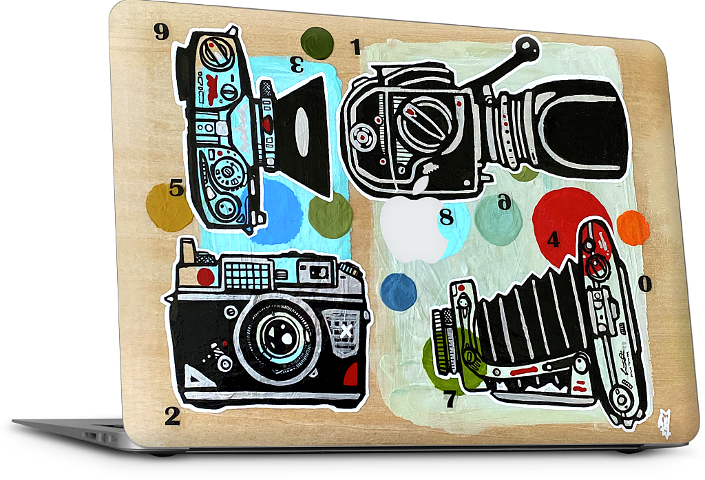 Watch It Happen MacBook Skin