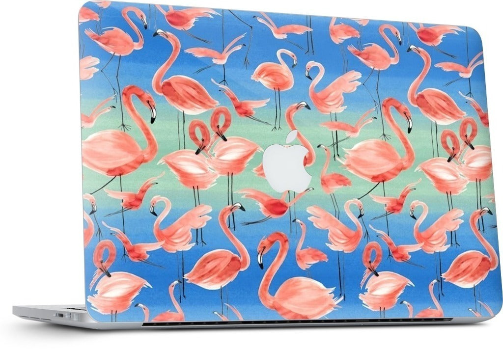 Flamingos MacBook Skin