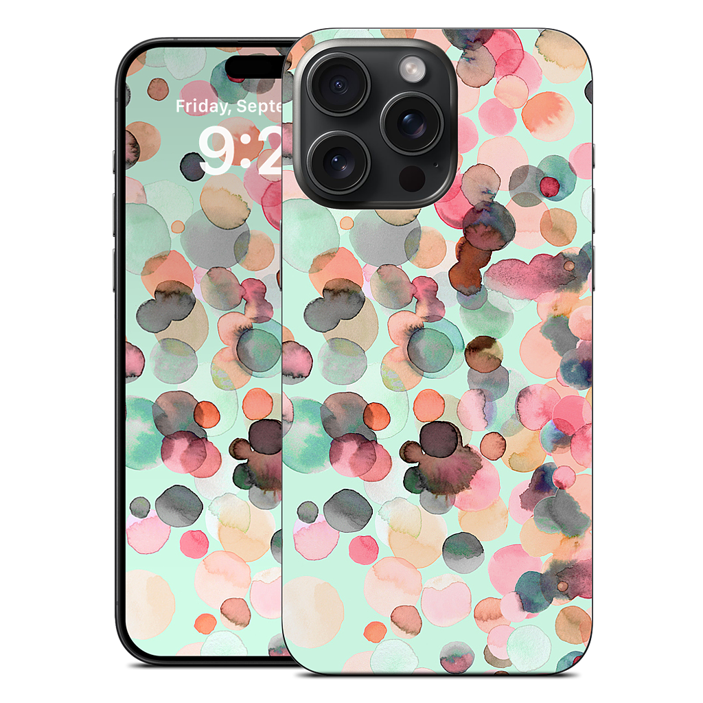Color drops iPhone Skin