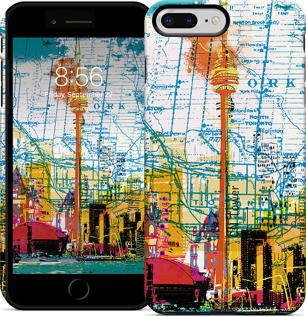 Toronto Skyline iPhone Case