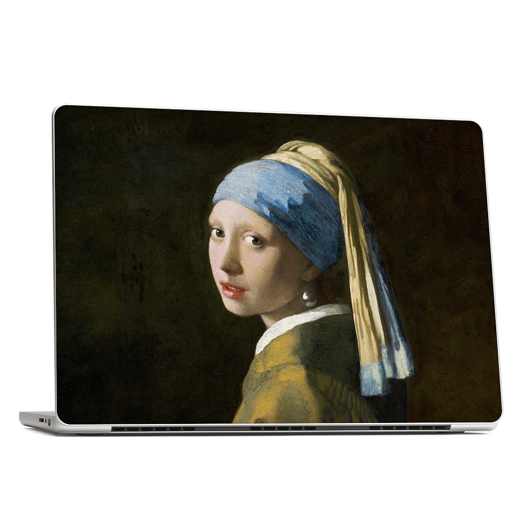 Girl with a Pearl Earring MacBook Skin