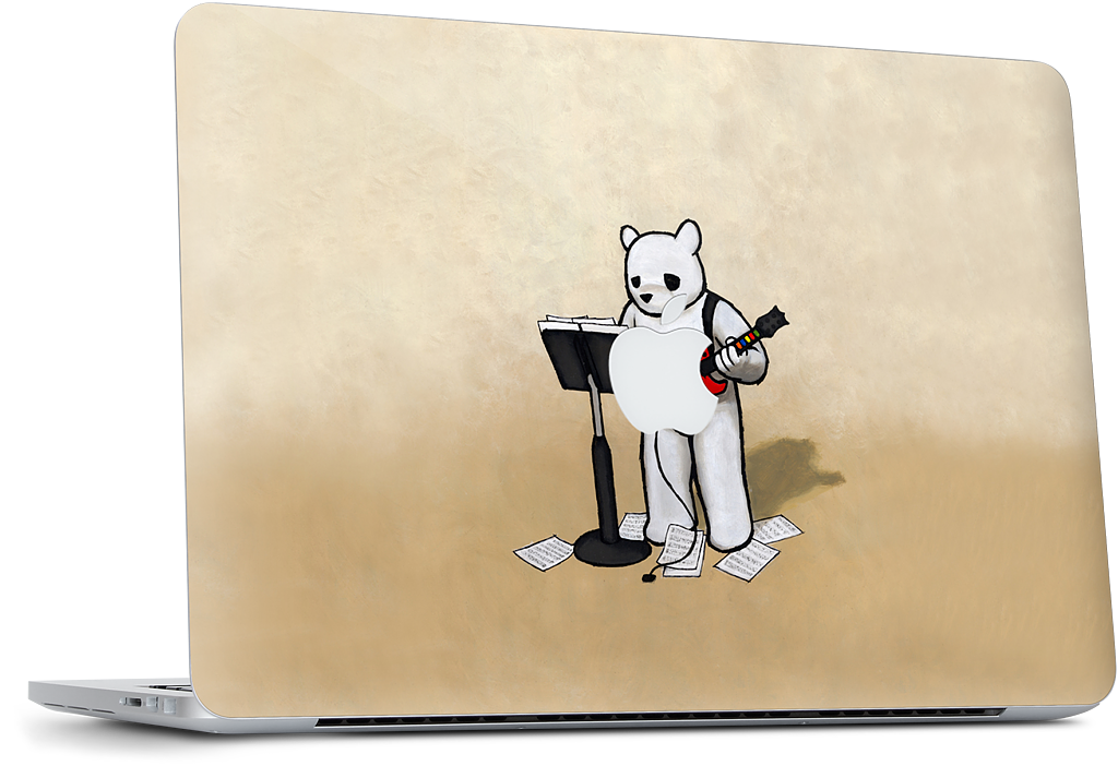 Guitar Gero MacBook Skin