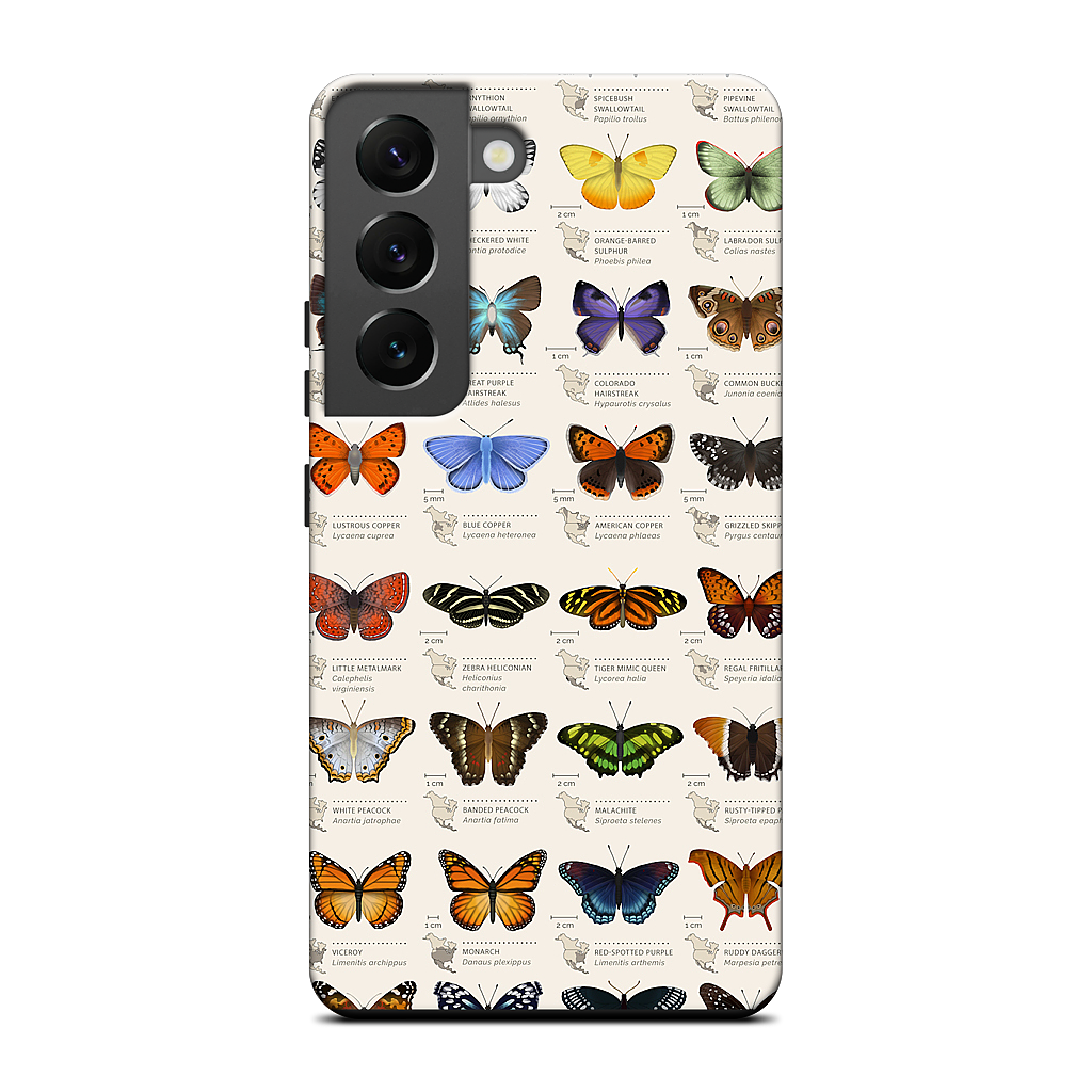 42 North American butterflies Samsung Case