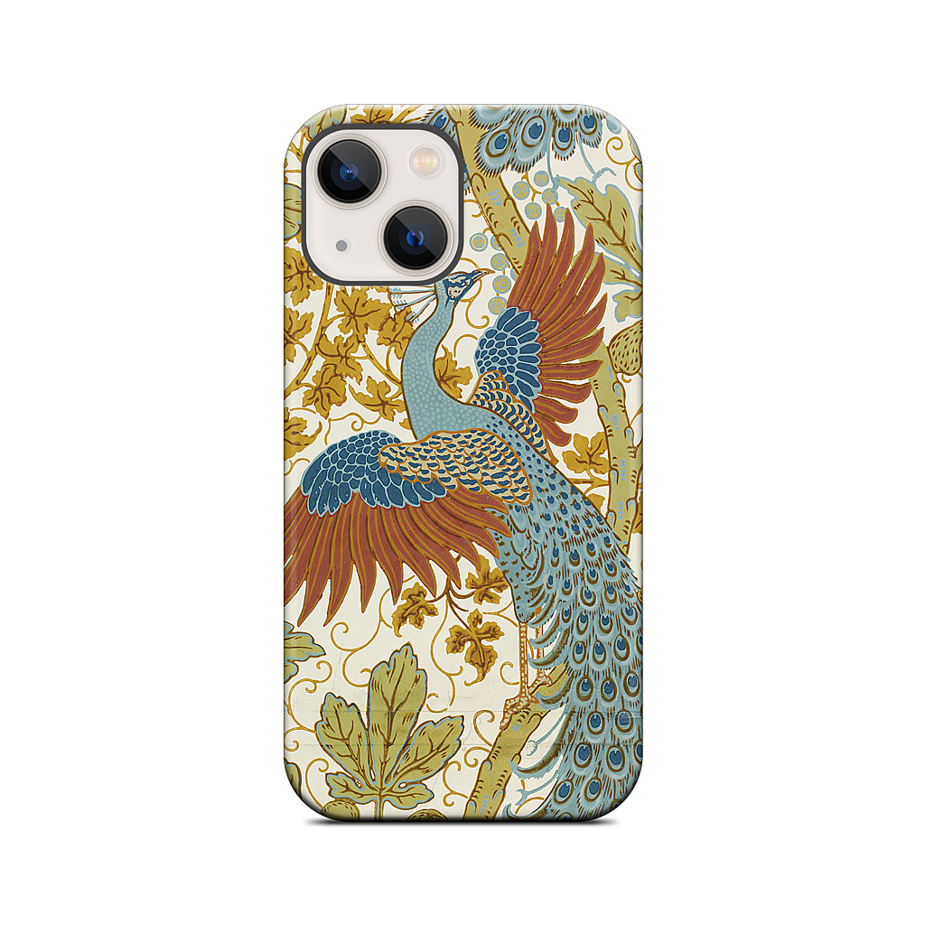 Fig and Peacock iPhone Case