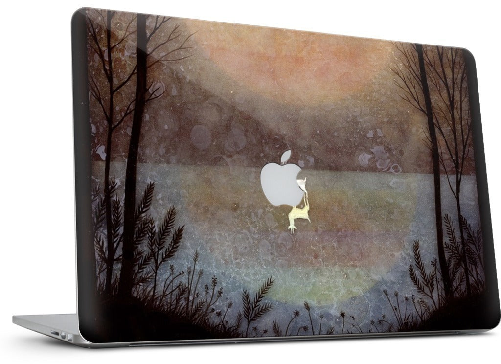 A Placid Pause MacBook Skin