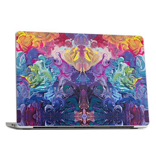 Rainbow Flow Abstract MacBook Skin