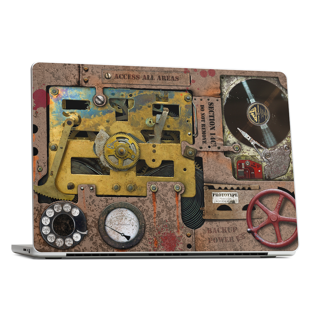 Steampunk MacBook Skin
