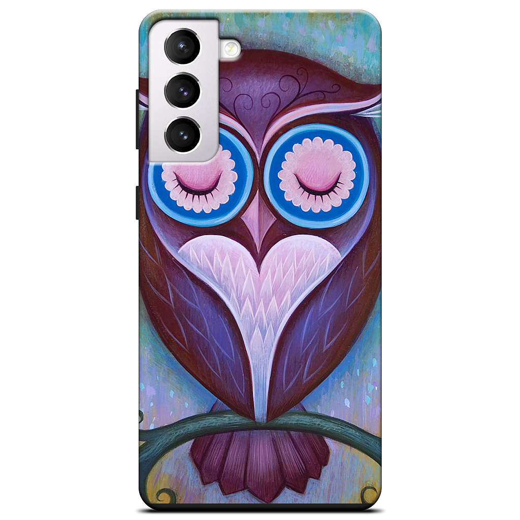 Sleepy Owl Samsung Case