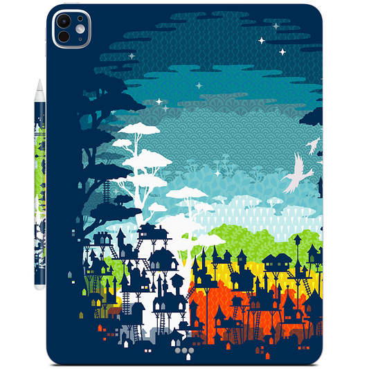 Rainforest City iPad Skin