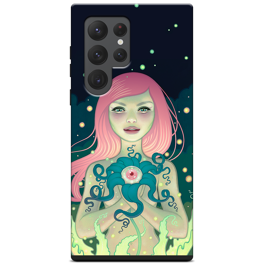 Midnight Bloom Samsung Case