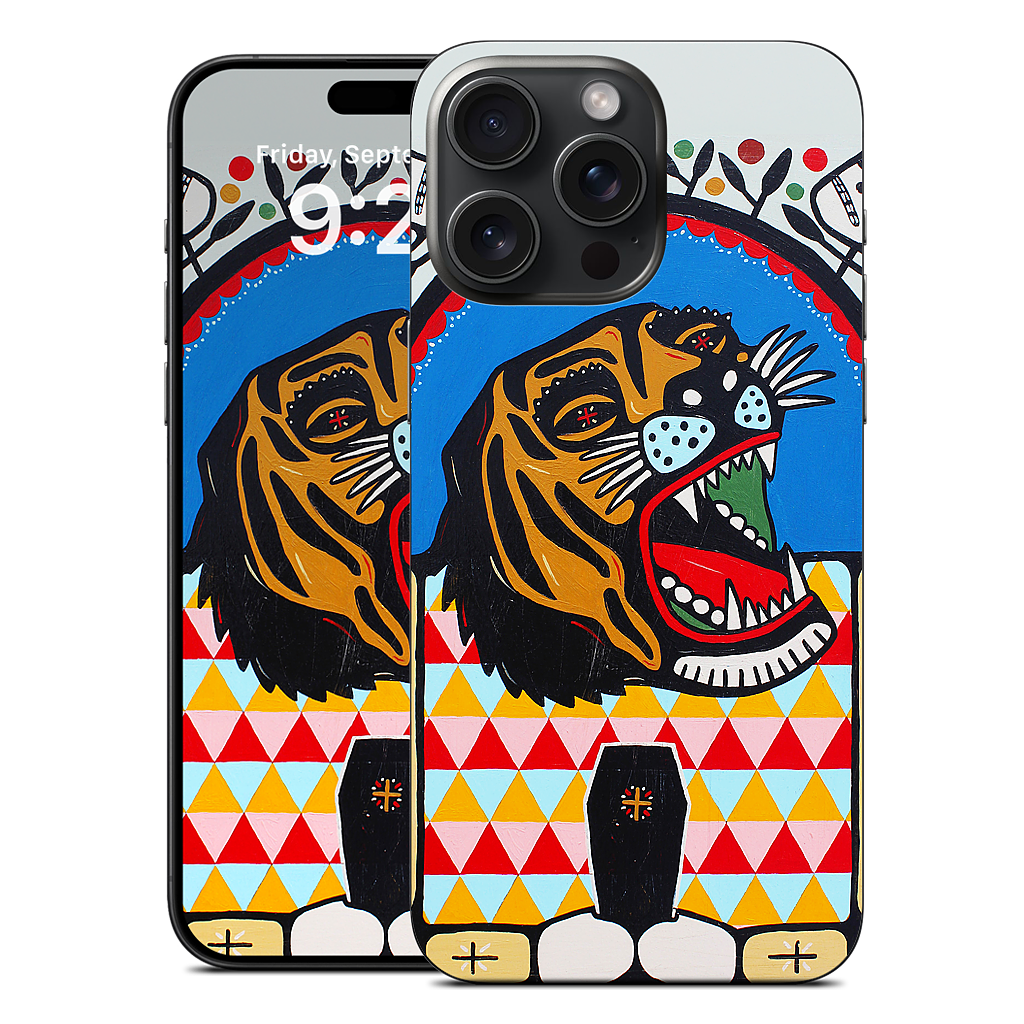 Tiger Coffin iPhone Skin