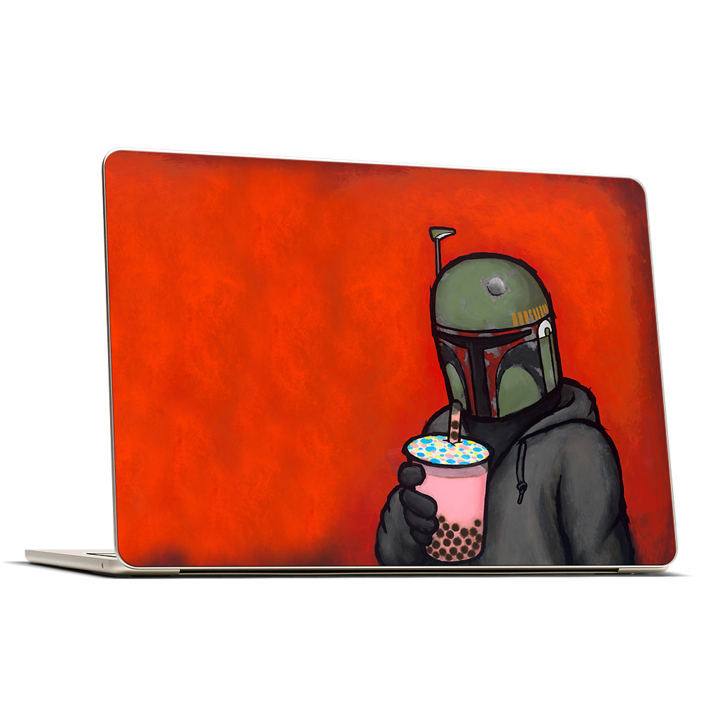 Boba MacBook Skin