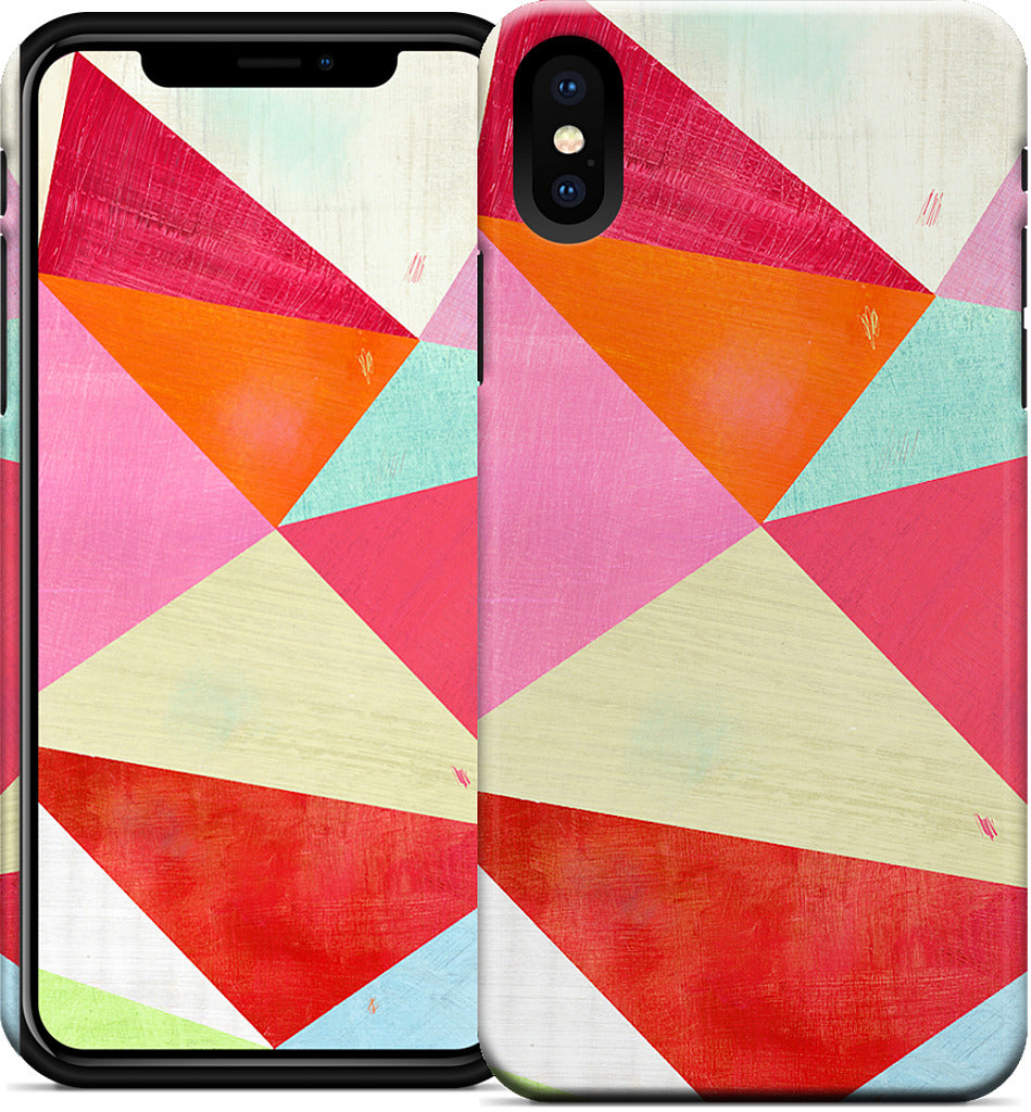 Pink Triangle iPhone Case