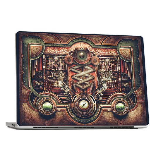 Steampunk Motherboard MacBook Skin