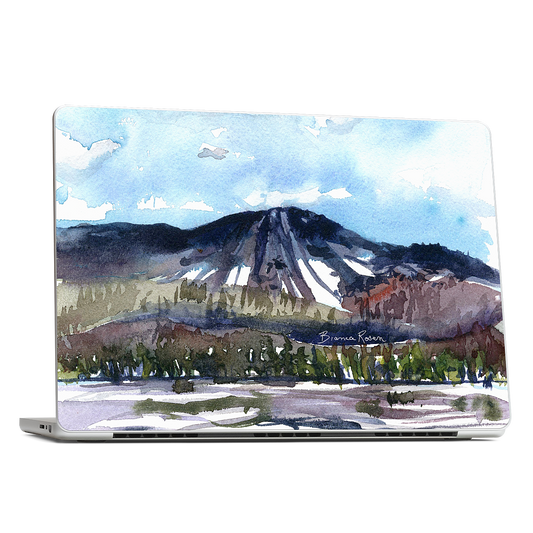 Ski Mountain MacBook Skin