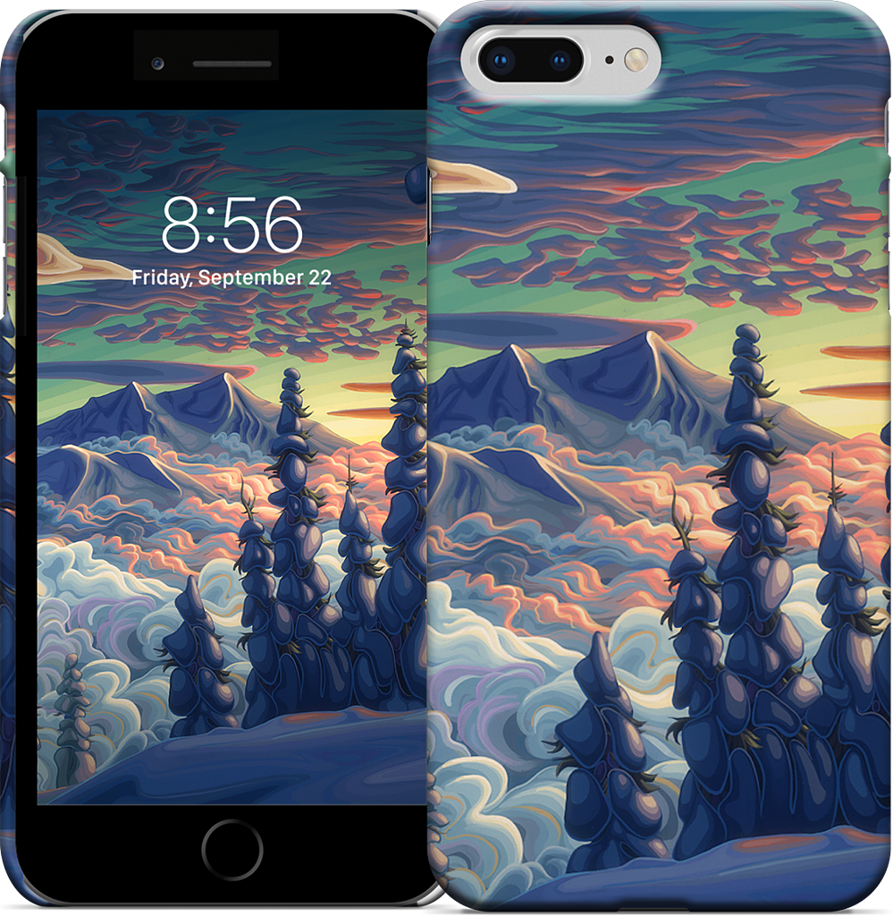 Mountains In My Mind iPhone Case