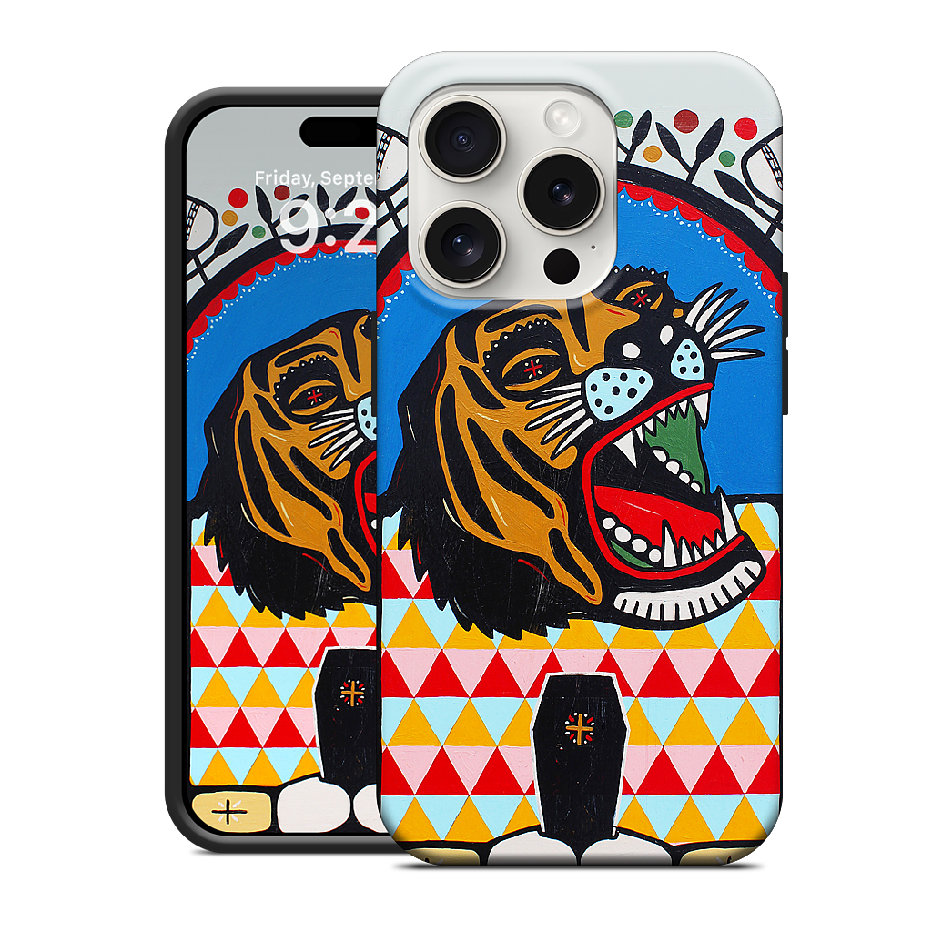 Tiger Coffin iPhone Case