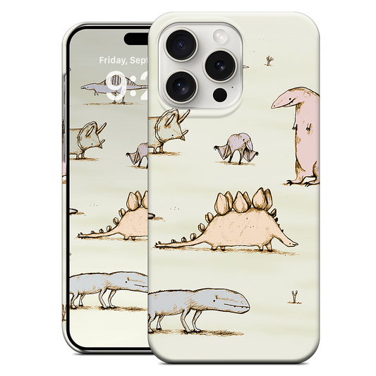 Dinosaurs iPhone Case