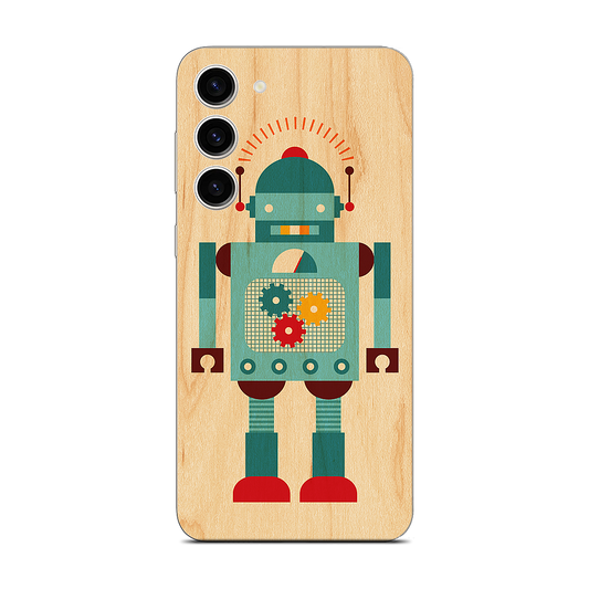 Blue Robot Samsung Skin