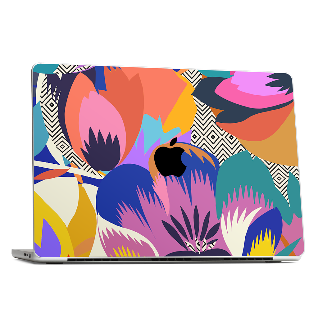 Among the Spring Flowers MacBook Skin
