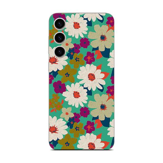 Vintage Flowers Samsung Skin