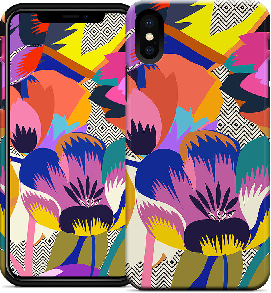 Among the Spring Flowers iPhone Case