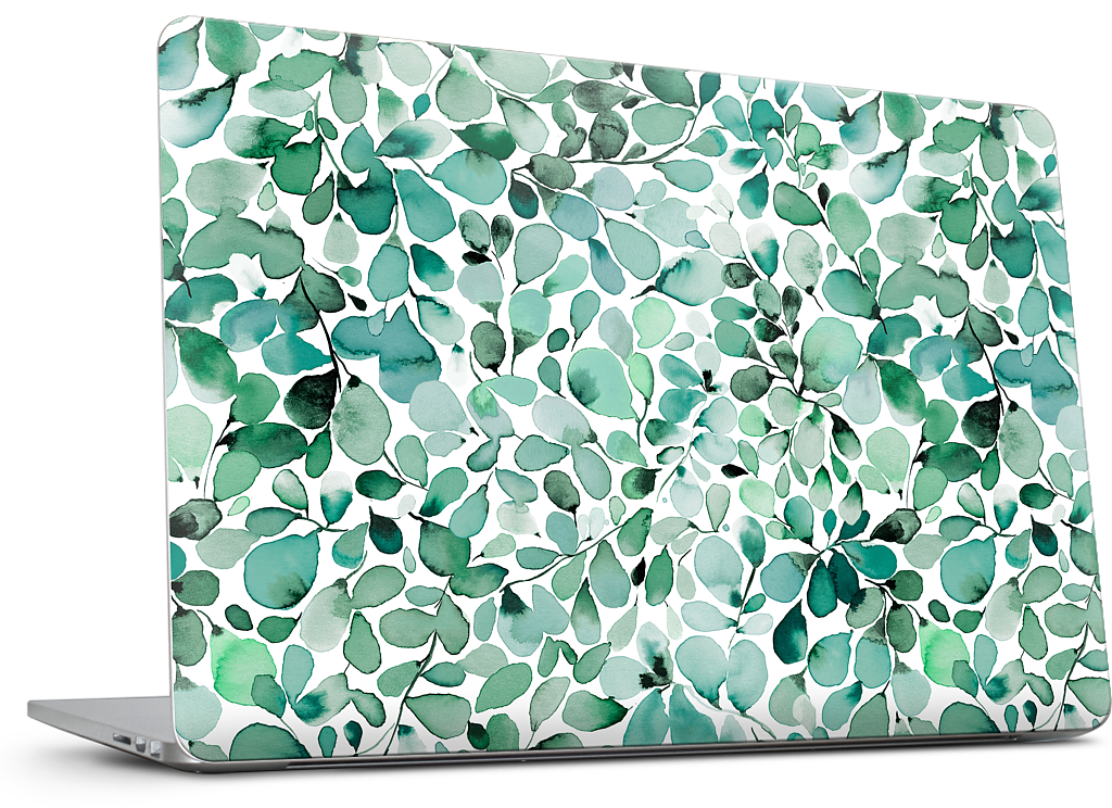 Eucalyptus Leafy Green MacBook Skin