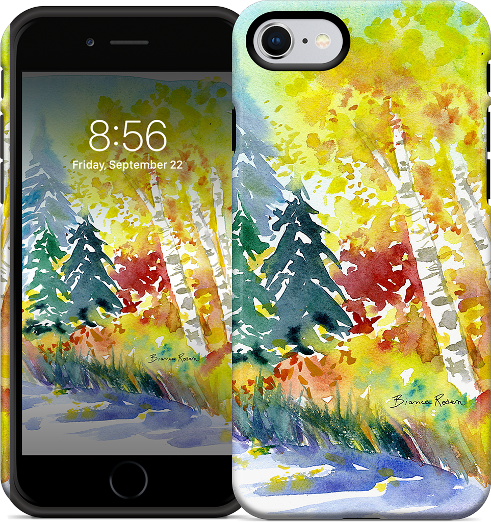 Fall Trees iPhone Case