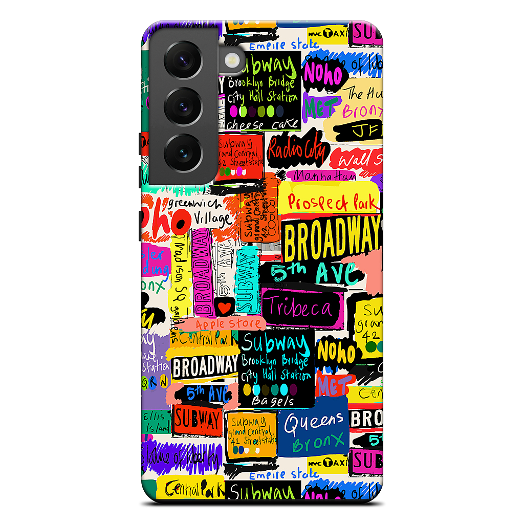 NYC Words Samsung Case