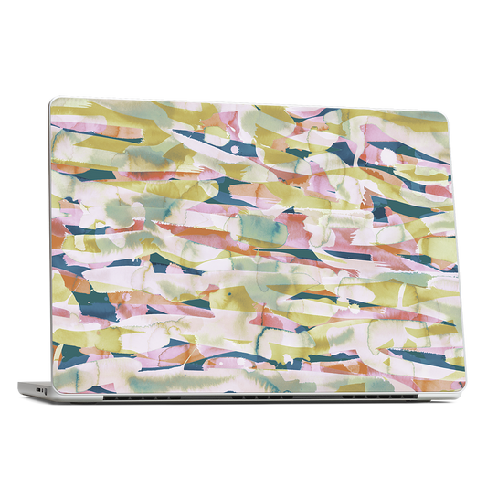 Watercolor Pastiche MacBook Skin