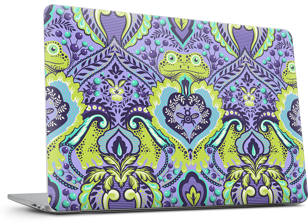 Frog Prince Orchid MacBook Skin