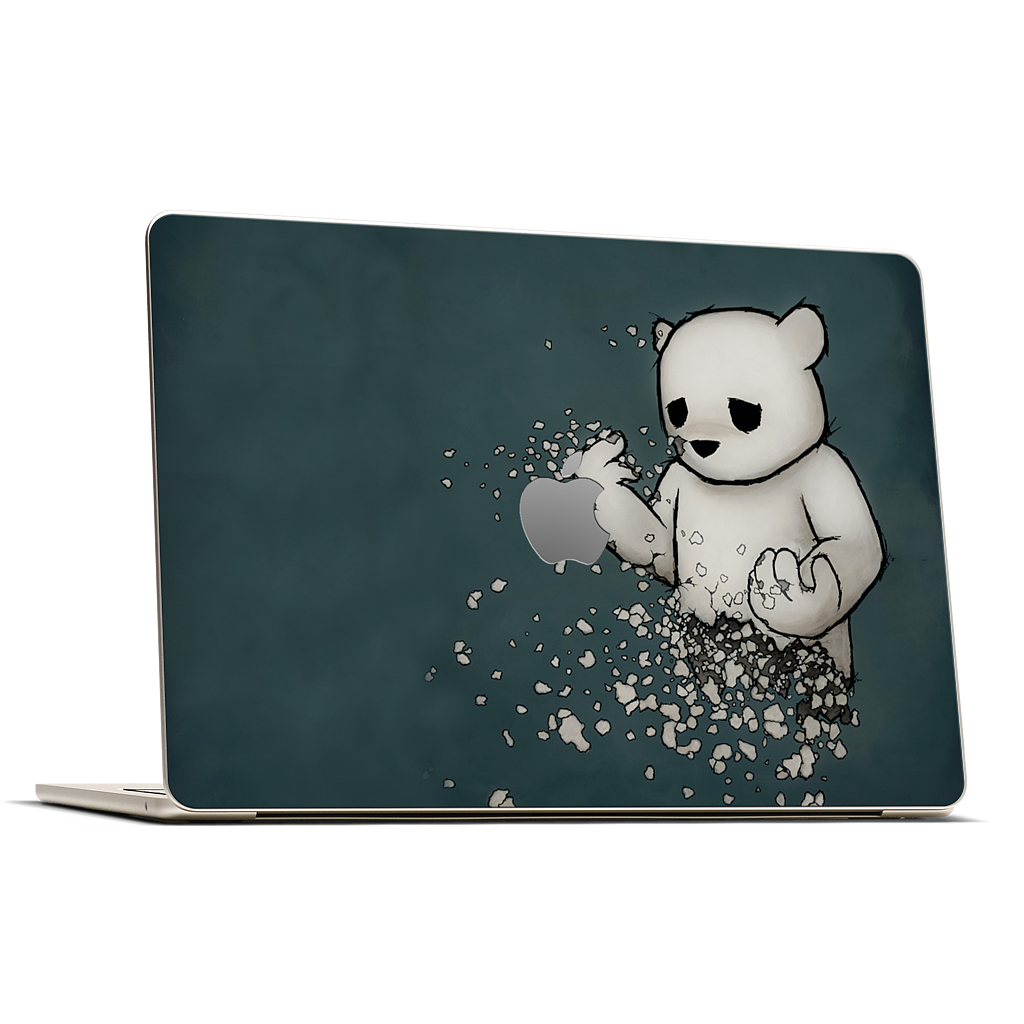 Disintegration MacBook Skin