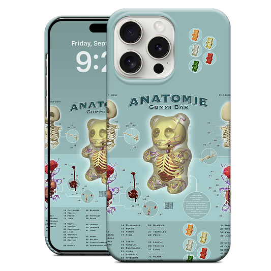 Gummi Anatomie iPhone Case