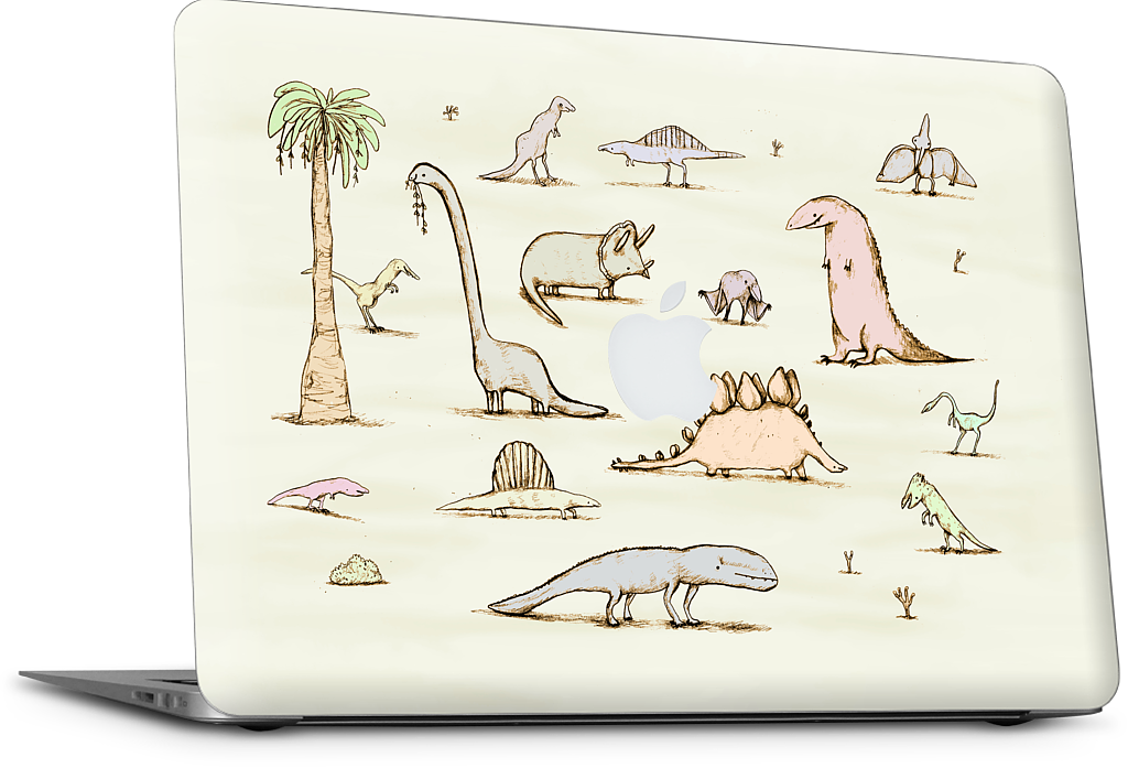 Dinosaurs MacBook Skin