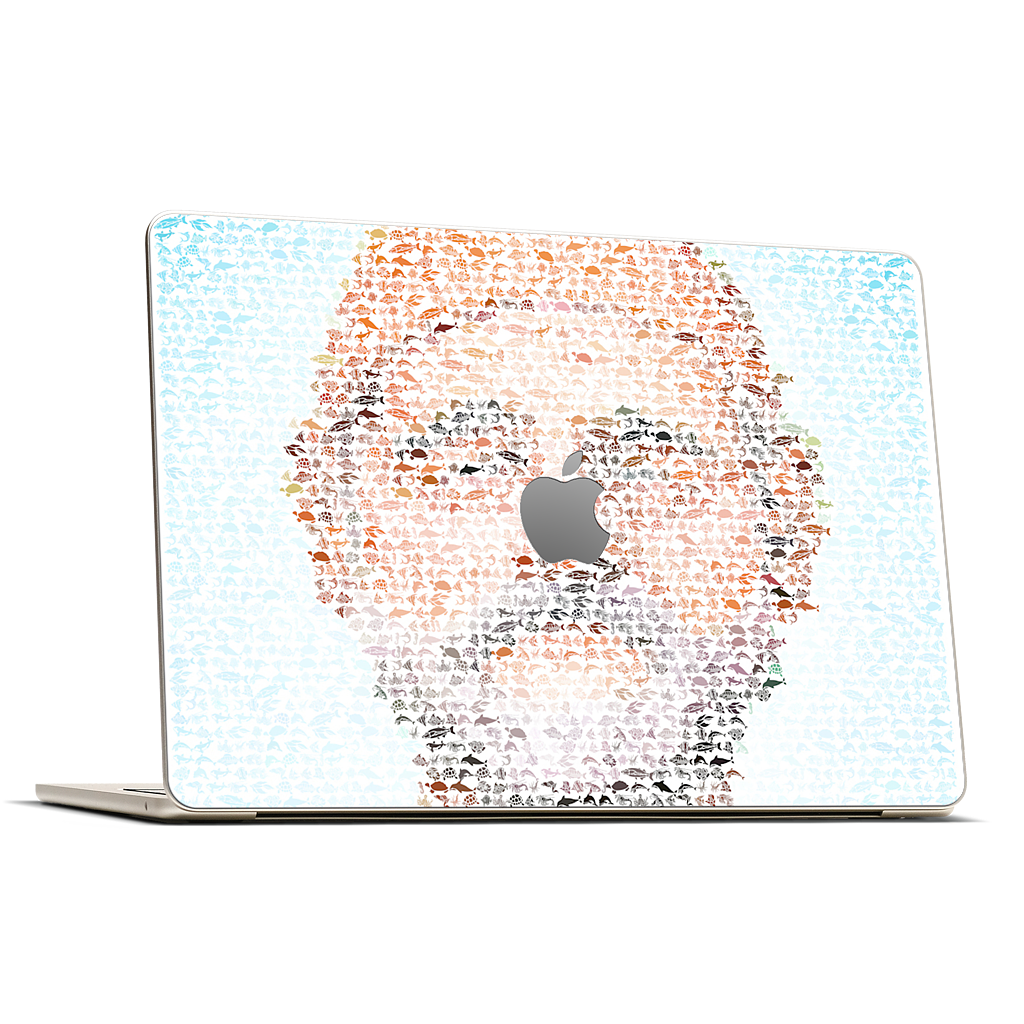 The Aquatic Steve Zissou MacBook Skin