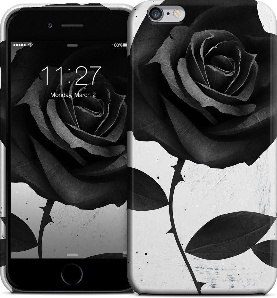 Fabric Rose iPhone Case