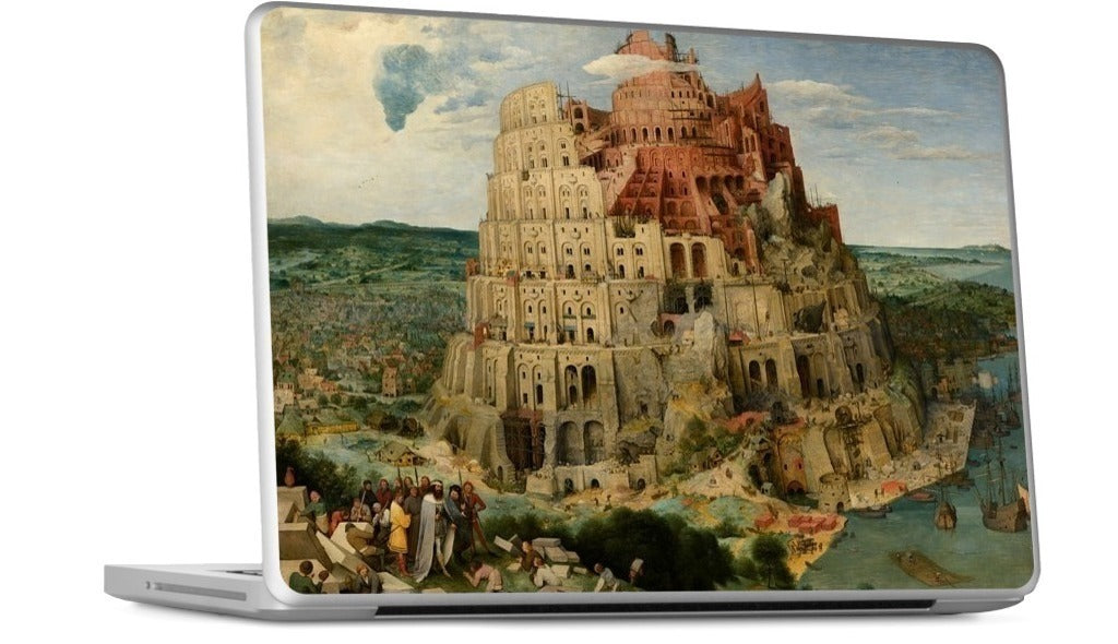 The Tower of Babel MacBook Skin